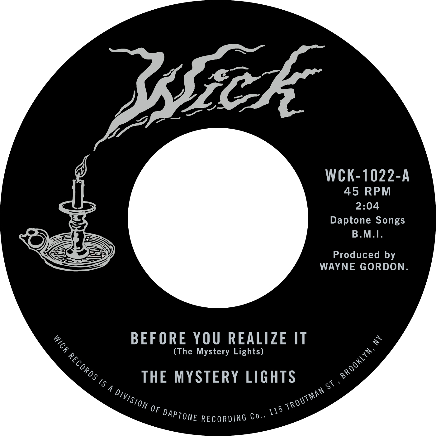 The Mystery Lights “Before You Realize It” 45